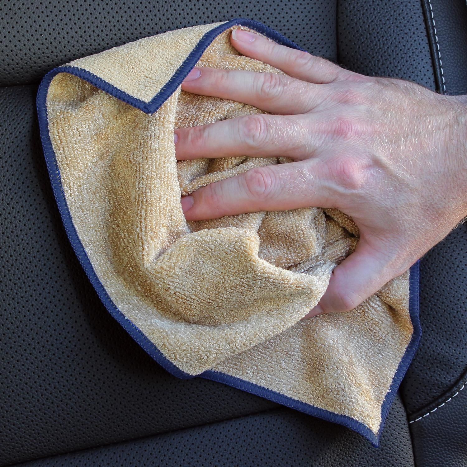 ProElite Microfiber Leather Care Towels 2 Piece