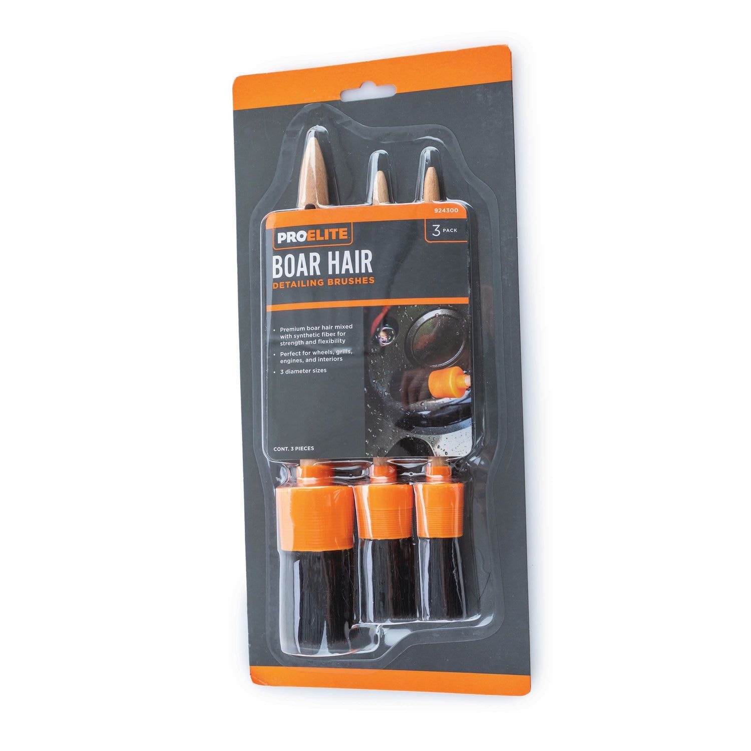 ProElite Boar's Hair Detailing Brushes 3 Pack at AutoZone