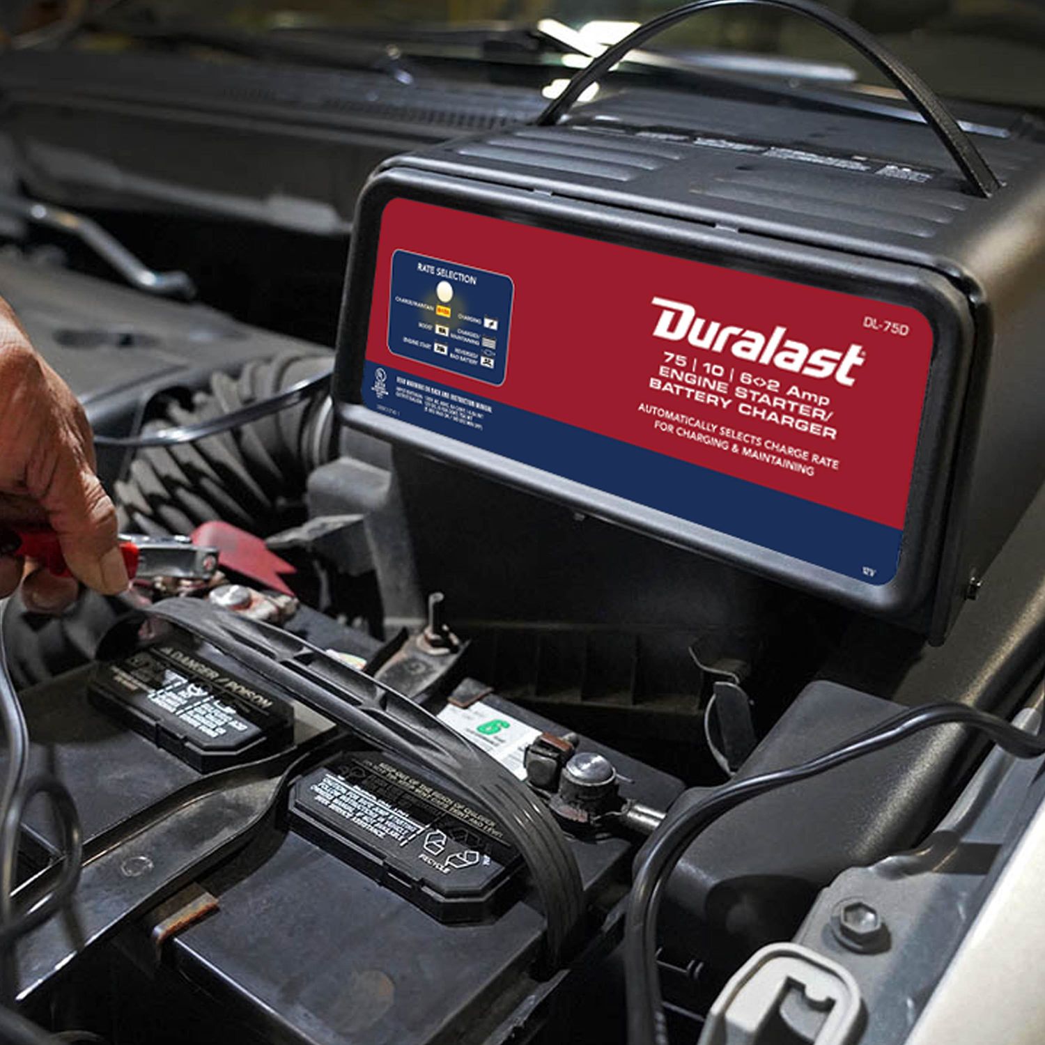 Agm battery deals charger autozone