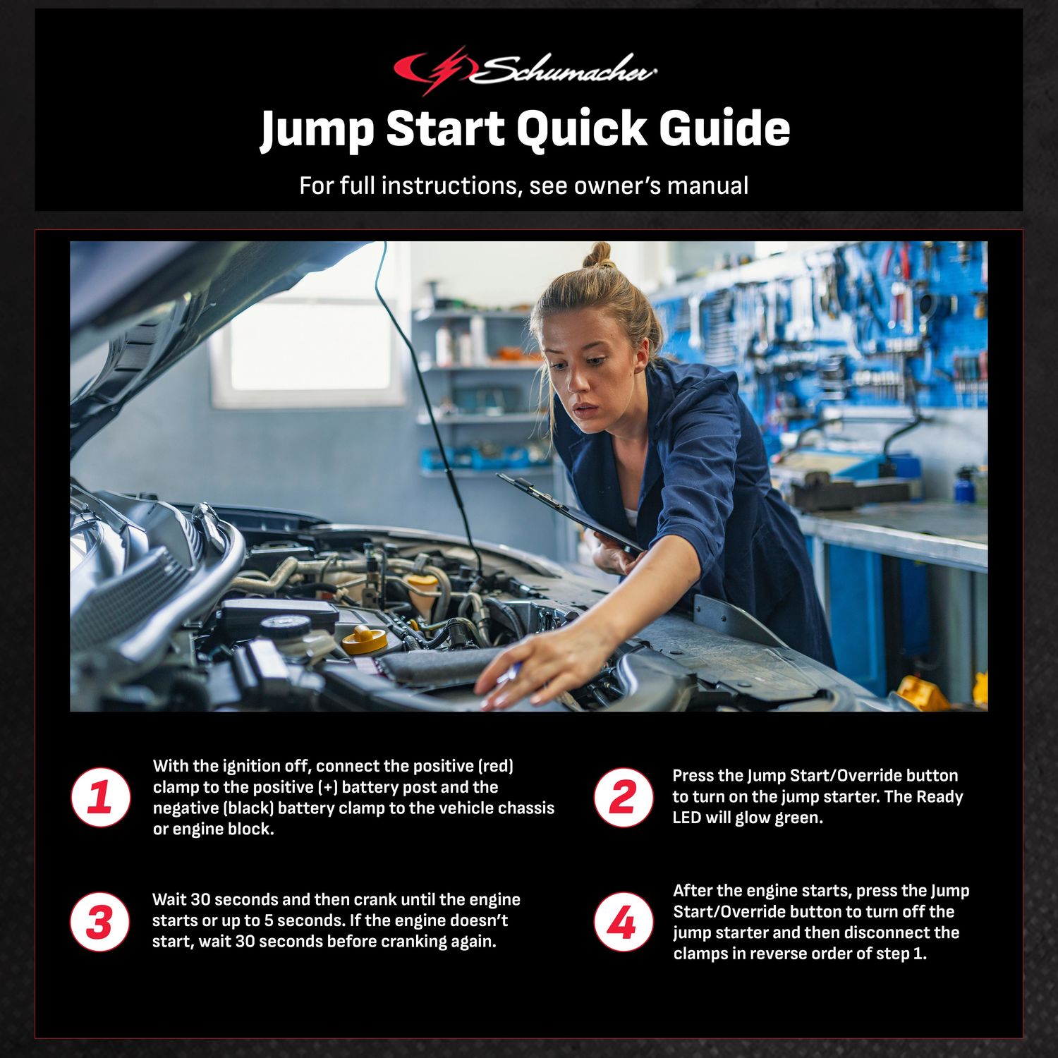 DSR 4,000 Amps Lithium Jump Starter DSR164