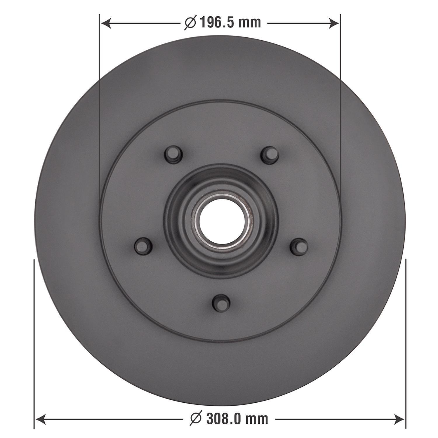 Duralast Severe Duty Disc Brake Rotor and Hub Assembly 54050SD