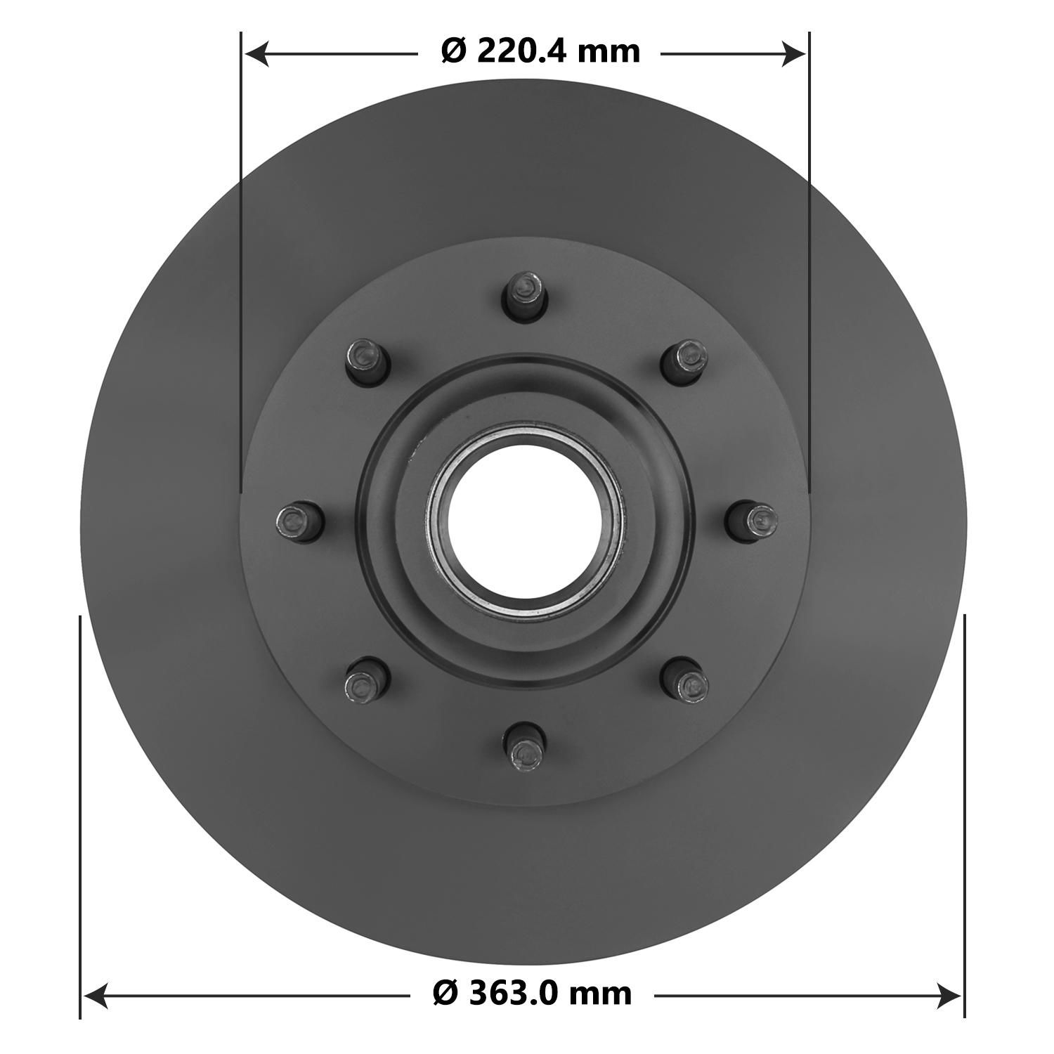 Duralast Severe Duty Disc Brake Rotor 75027SD