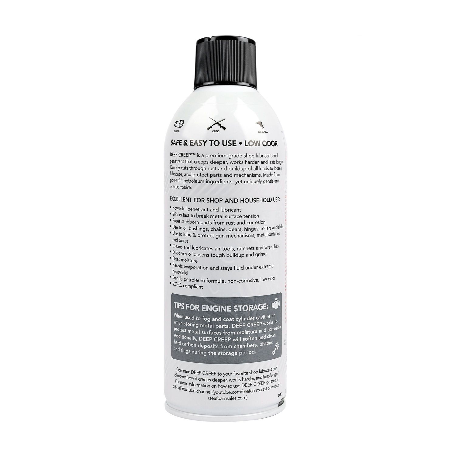 Sea Foam Deep Creep Multi-Purpose Penetrating Lubricant and Cleaner 12oz