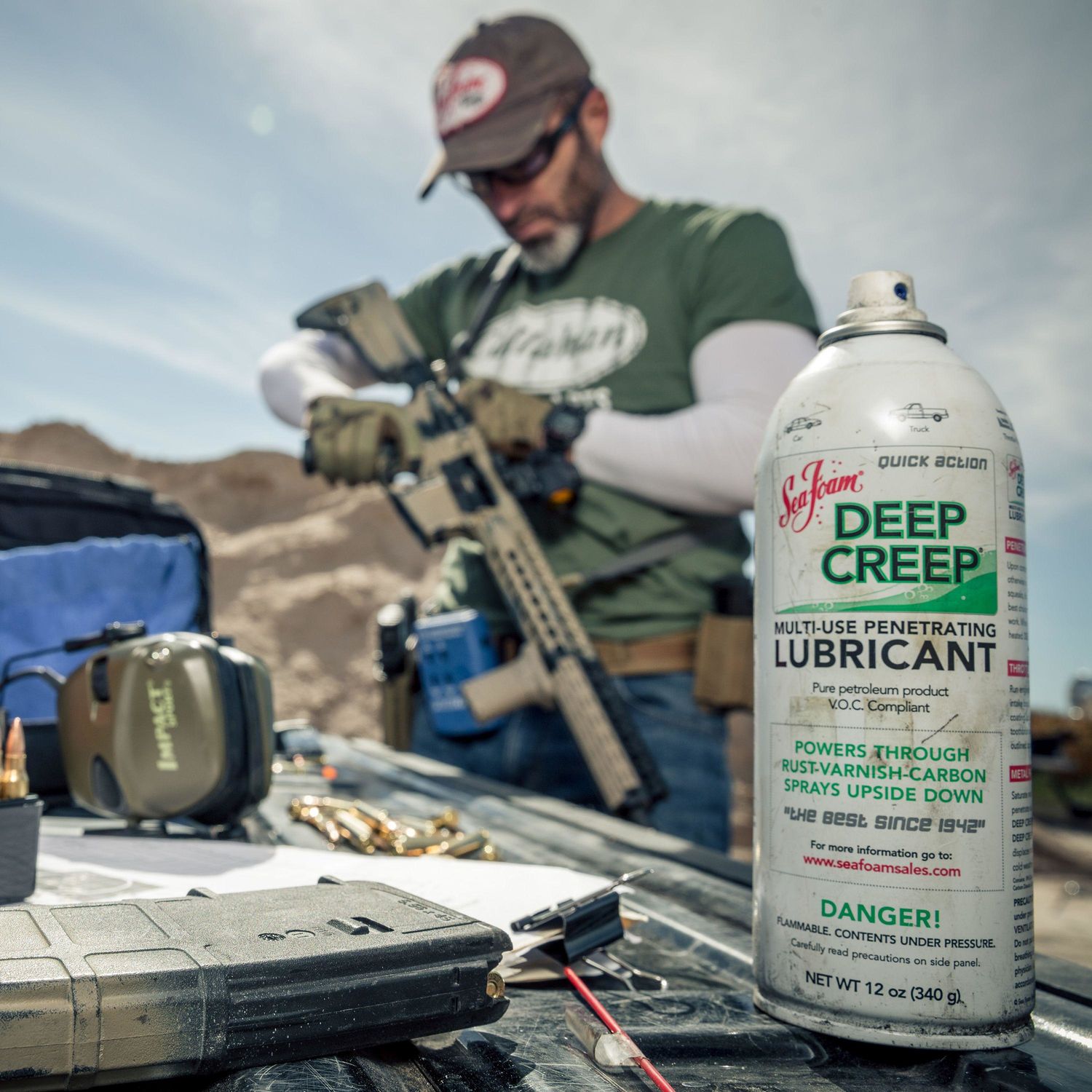 Sea Foam Deep Creep Multi-Purpose Penetrating Lubricant and Cleaner 12oz