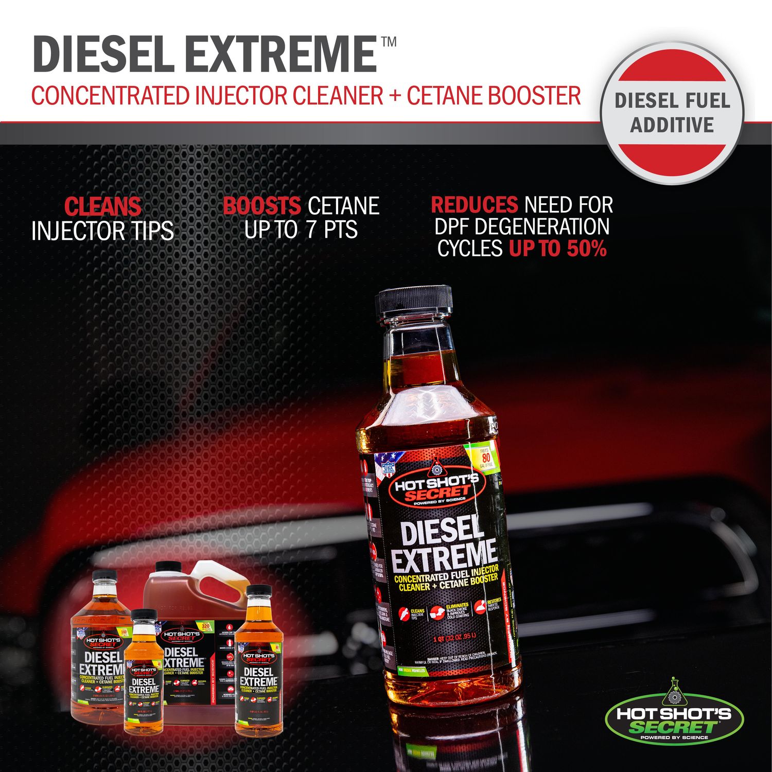 Hot Shot's Secret Diesel Extreme Clean and Boost 32oz