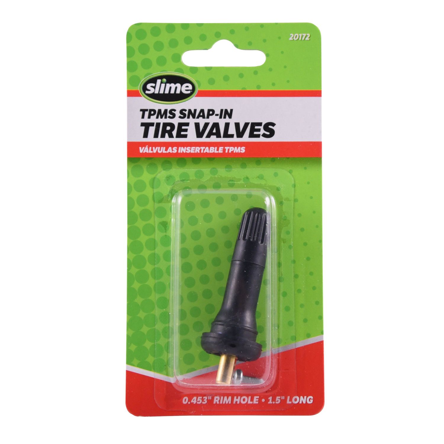 Slime TPMS SnapIn Tire Valve Stem