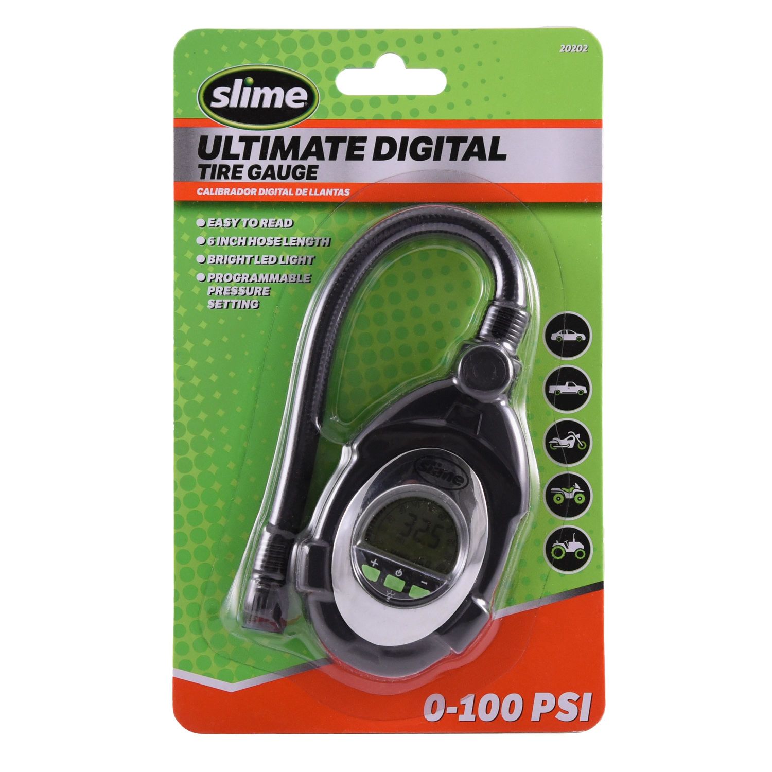 Slime Deluxe Digital Tire Gauge