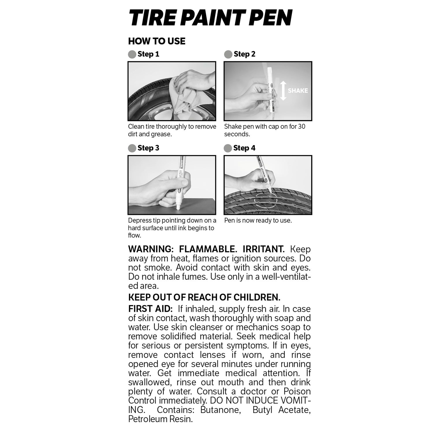 Slime Tire Paint Marker