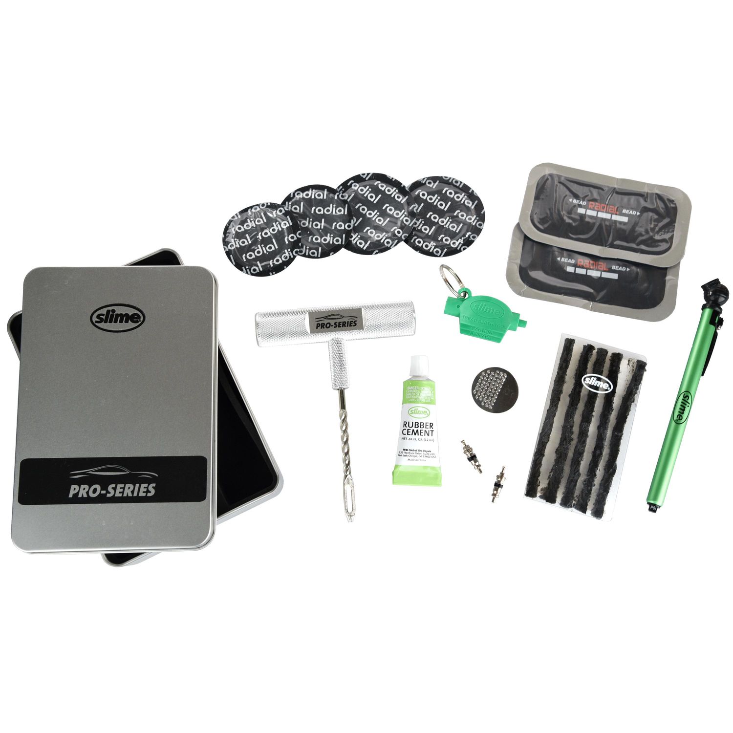 Slime ProSeries Tire Tackle Repair Kit
