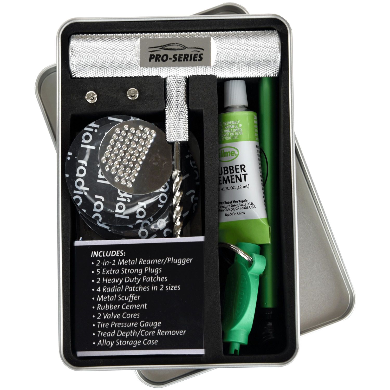 Slime ProSeries Tire Tackle Repair Kit