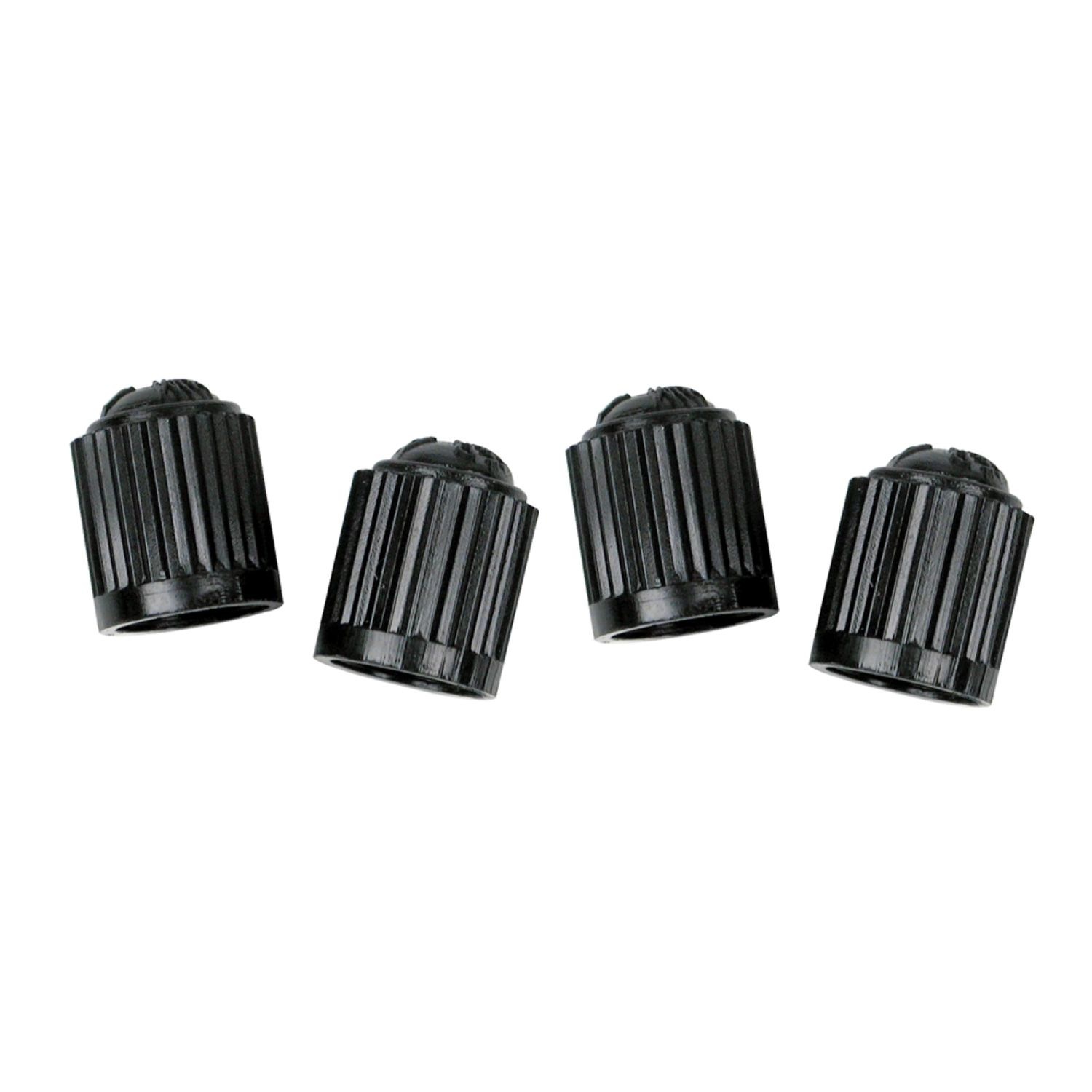 Slime Black Plastic Tire Valve Stem Caps Pack