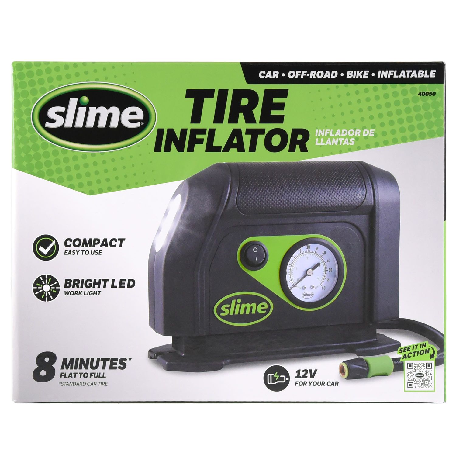 Autozone tire store inflator with gauge