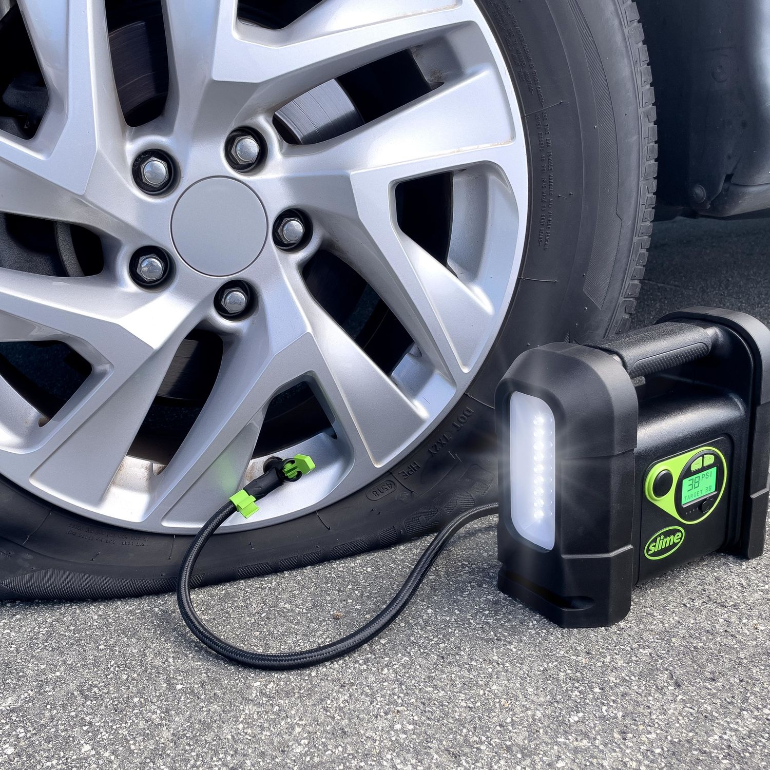 How to Use a Portable Tire Inflator - AutoZone