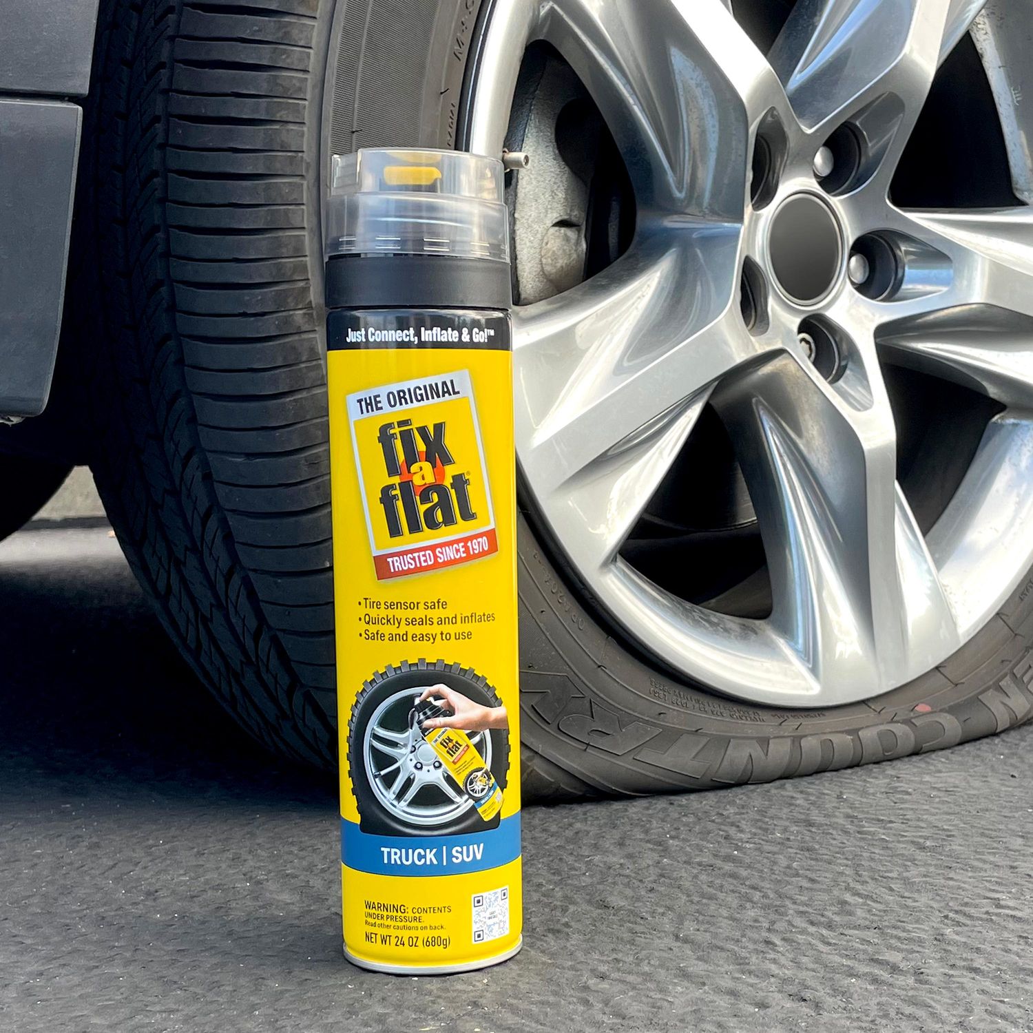 Fix-a-Flat Aerosol Tyre Inflator - 16 oz can