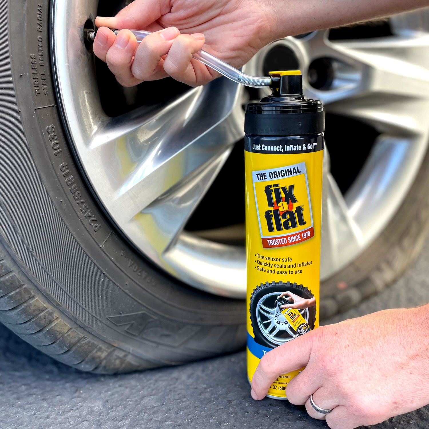 Reviews for Fix-A-Flat 16 oz. Eco Friendly Tire Inflator