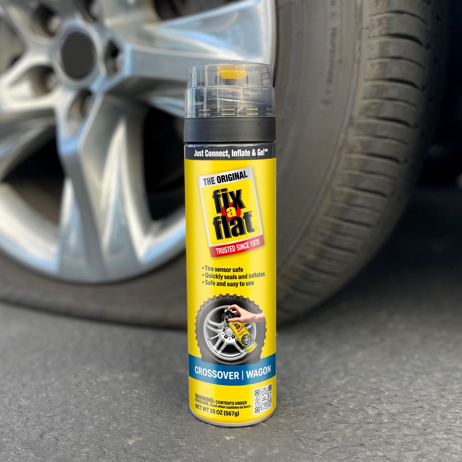 Fix a Flat - Tire Inflator & Sealer 