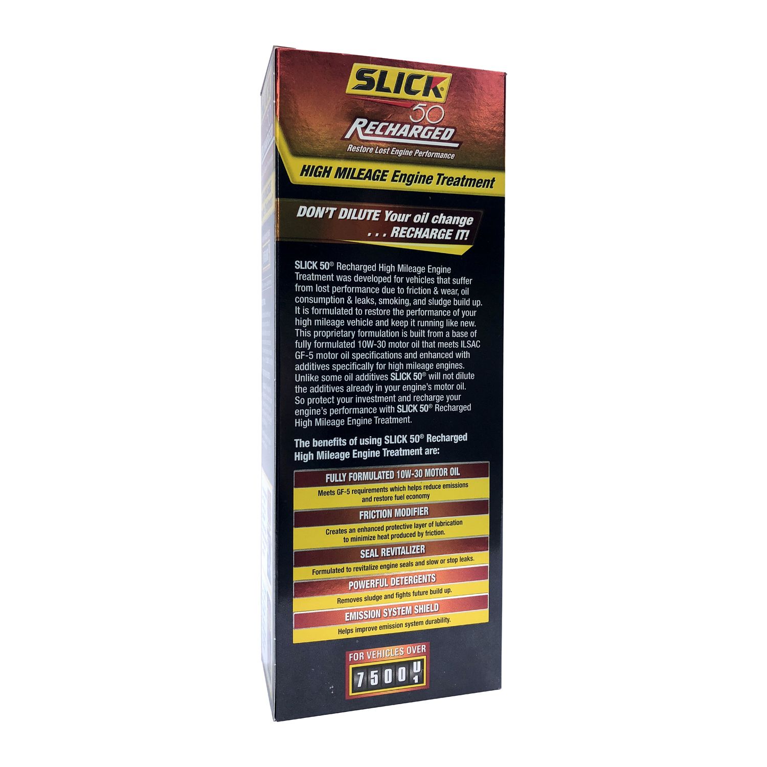 Slick 50 High Mileage Engine Treatment 15oz