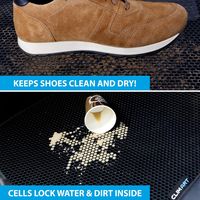 CLIM ART Black EVA Fit Floor Mat