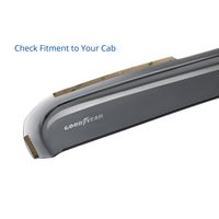 Goodyear Premium Smoke Side Window Deflector GY003439LP