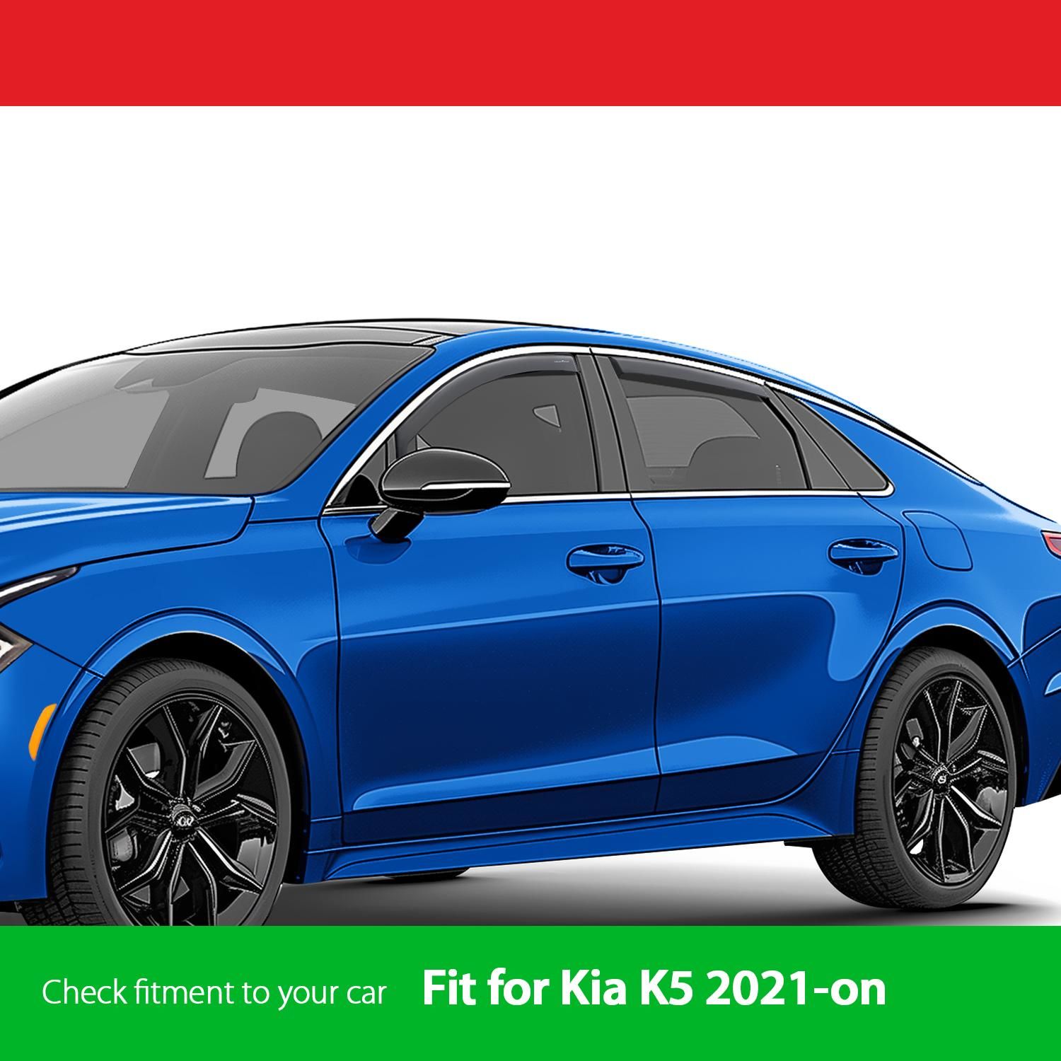 Goodyear Smoke Side Window Deflector GY003484