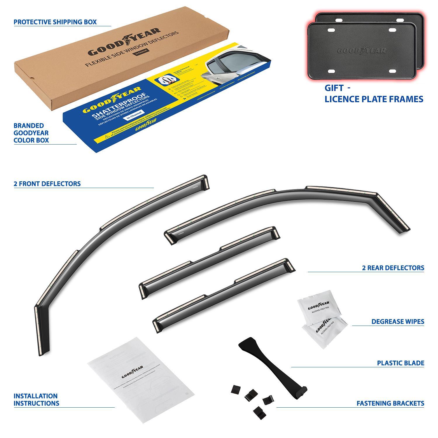 Goodyear Side Window Deflector