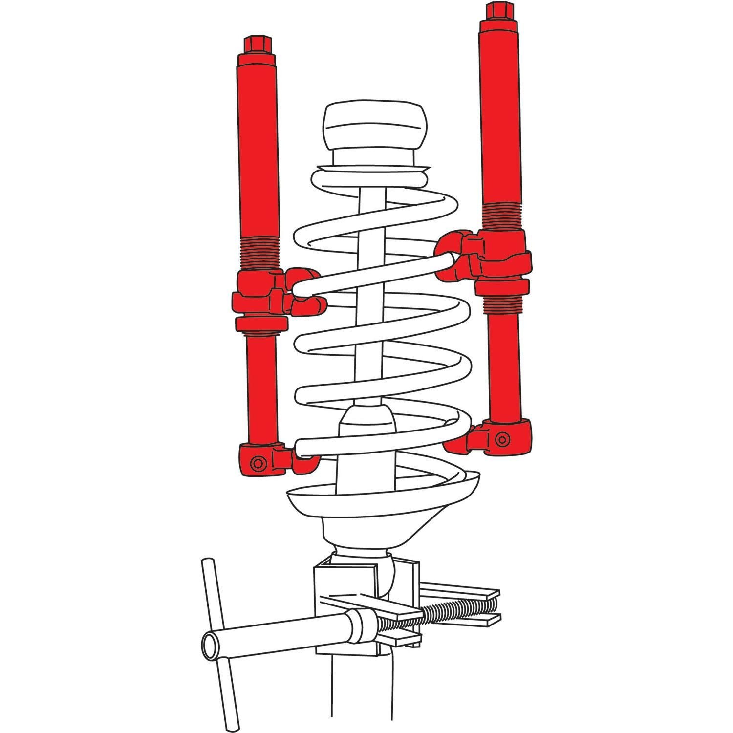 Universal deals spring compressor