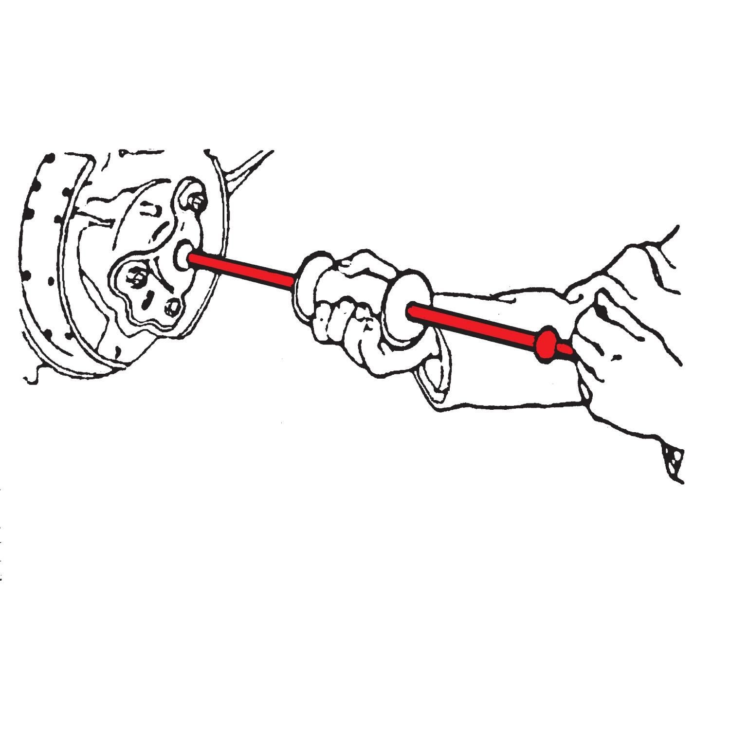 Specialty Products Center Rod Assembly Slide Hammer Flange