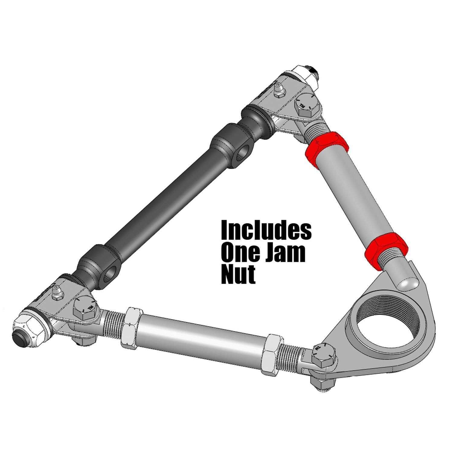 Specialty Products 3/4in-16 Zinc Right Hand Jam Nut