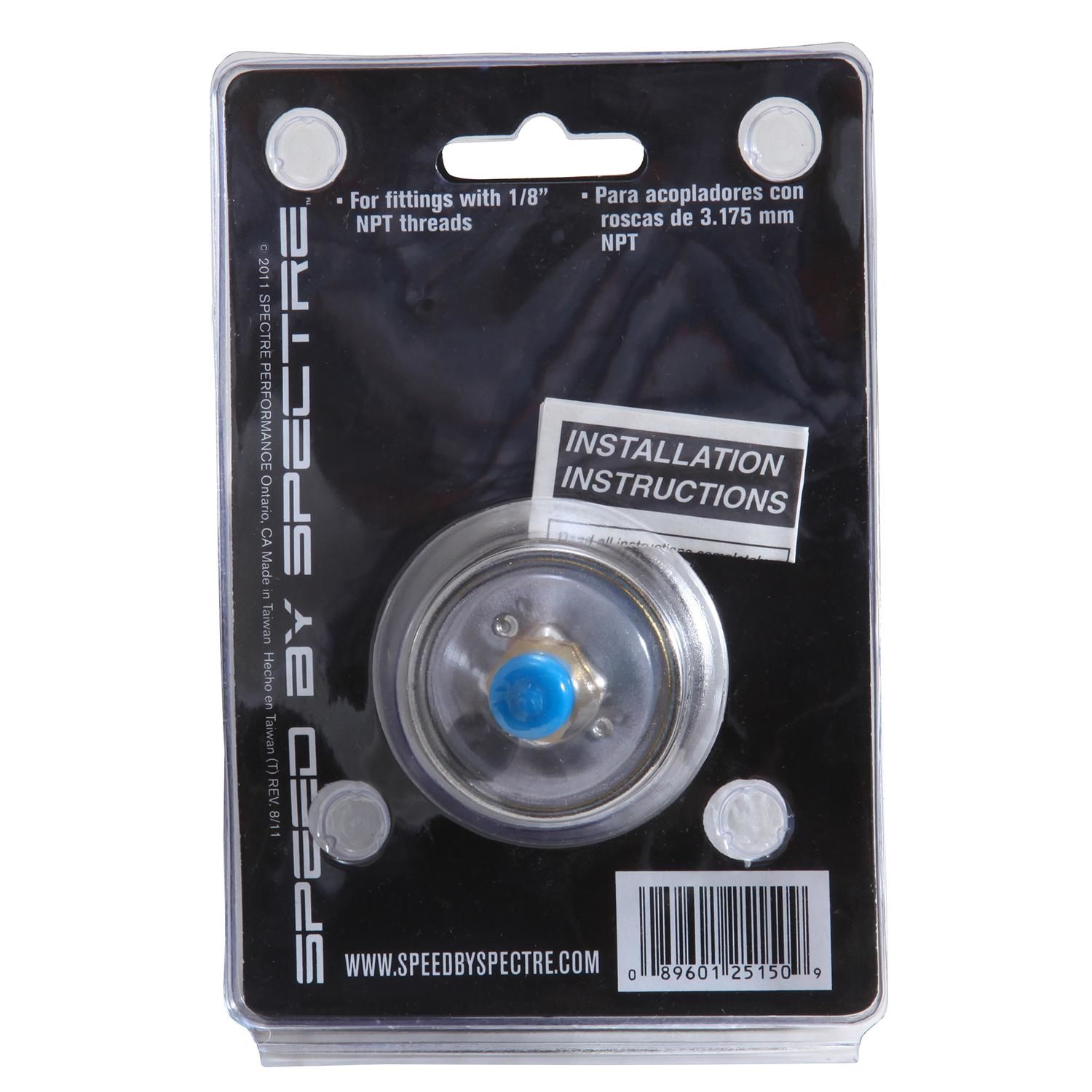 Spectre Fuel Pressure Gauge