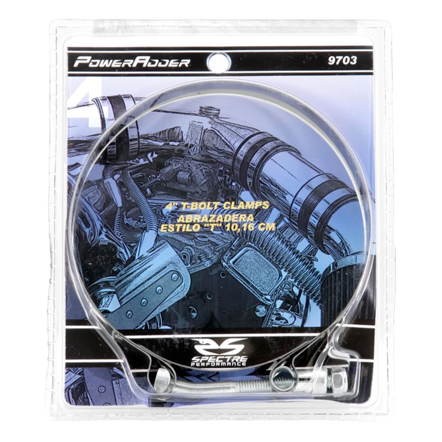 Spectre 4in T Bolt Hose Clamp