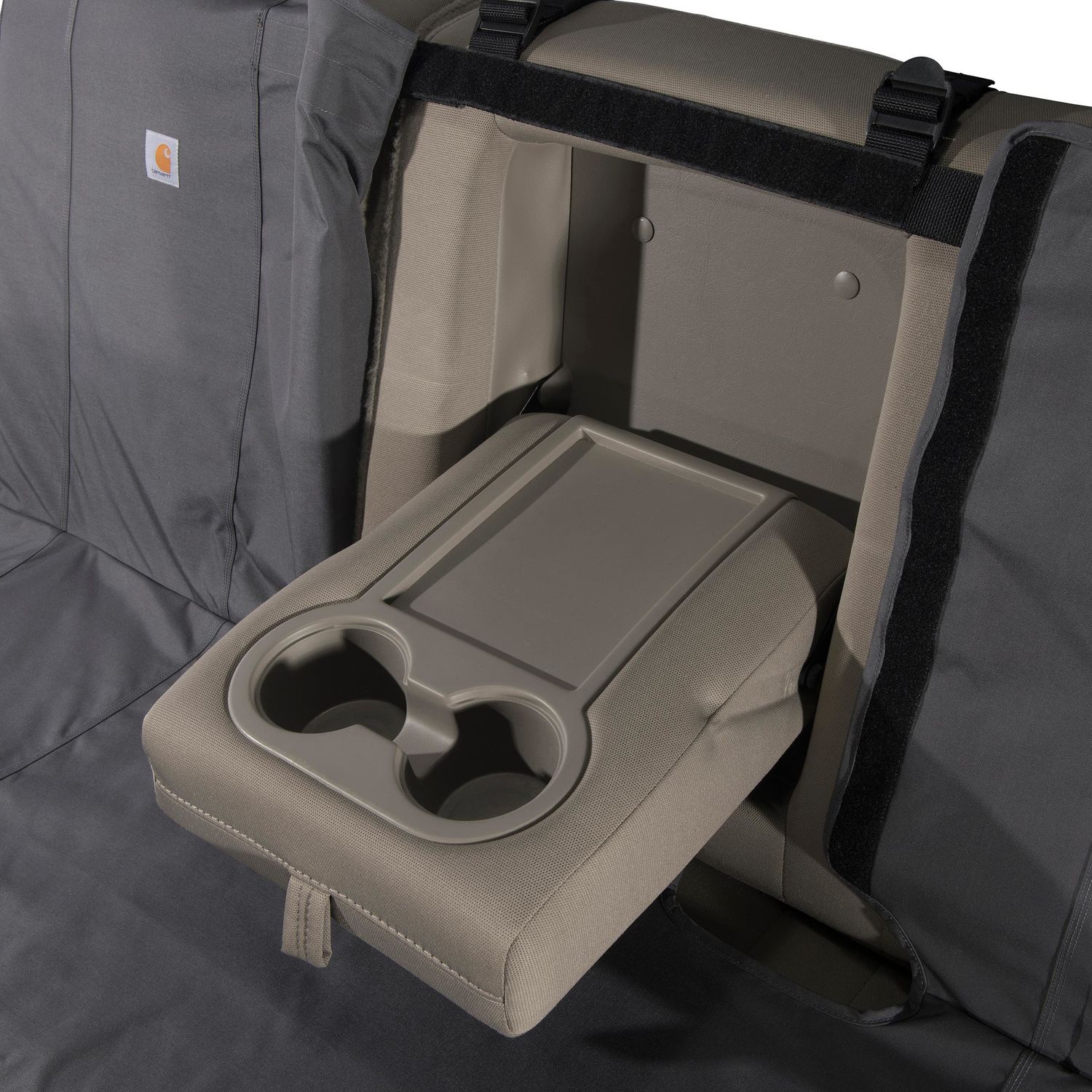 Carhartt Signature Automotive Carhartt, Seat Cover, Full Bench, Gravel