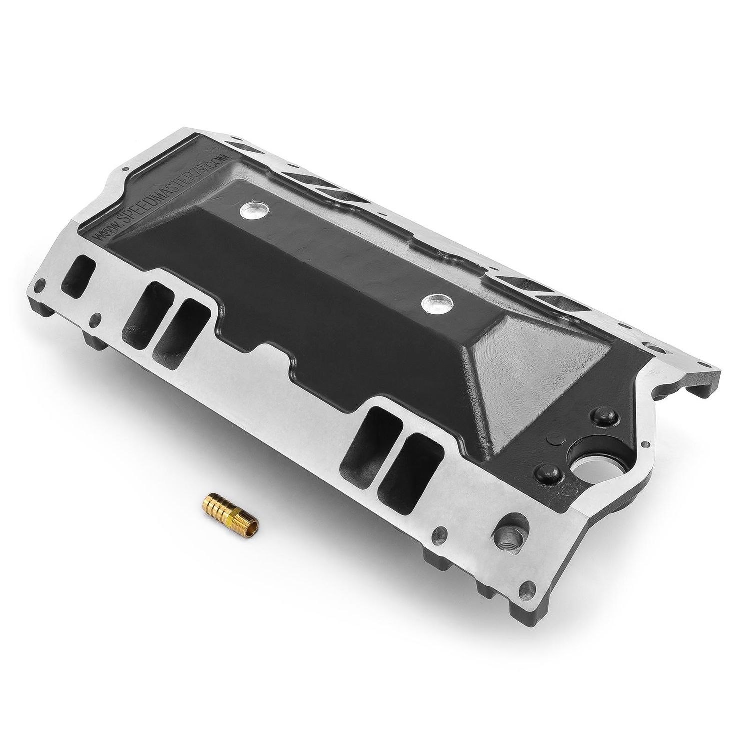 Speedmaster Chevy SBC 350 MidRise Air Vortec Black Intake Manifold