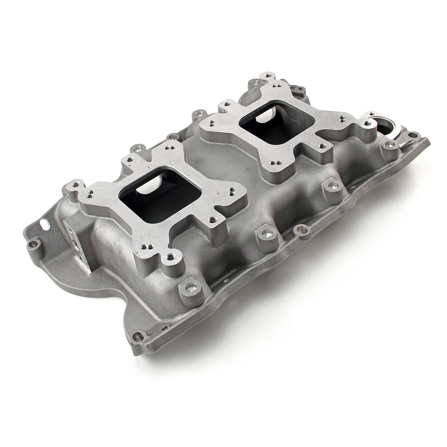 Speedmaster Ford 460 CJ Twin Carb Satin Intake Manifold (Optional