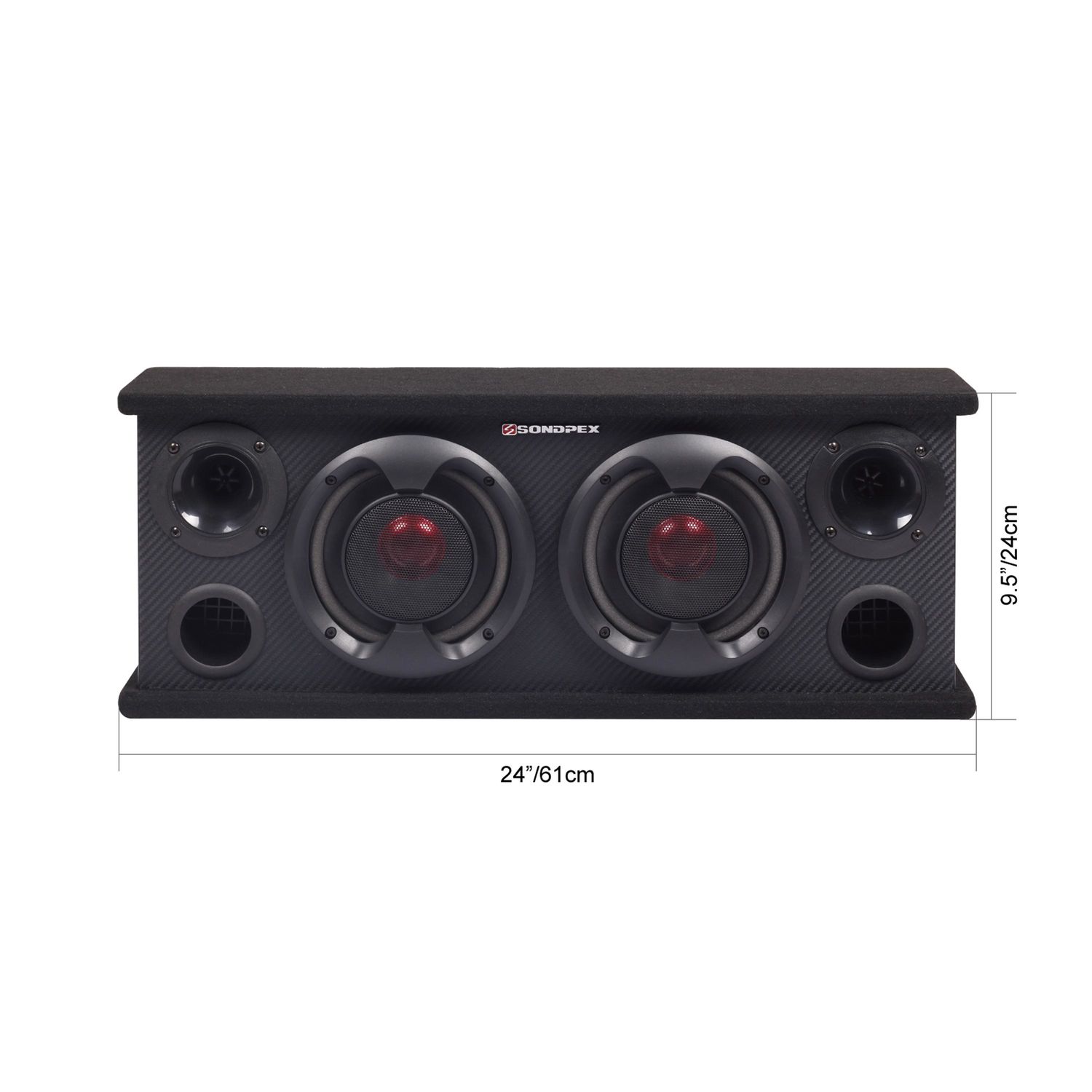 Sondpex 400 Watt Stereo Speaker System