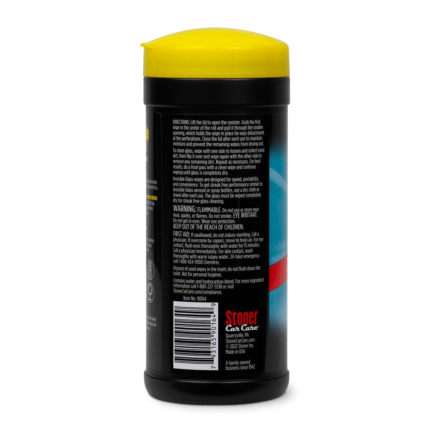 Invisible Glass Cleaner Wipes 28 Count