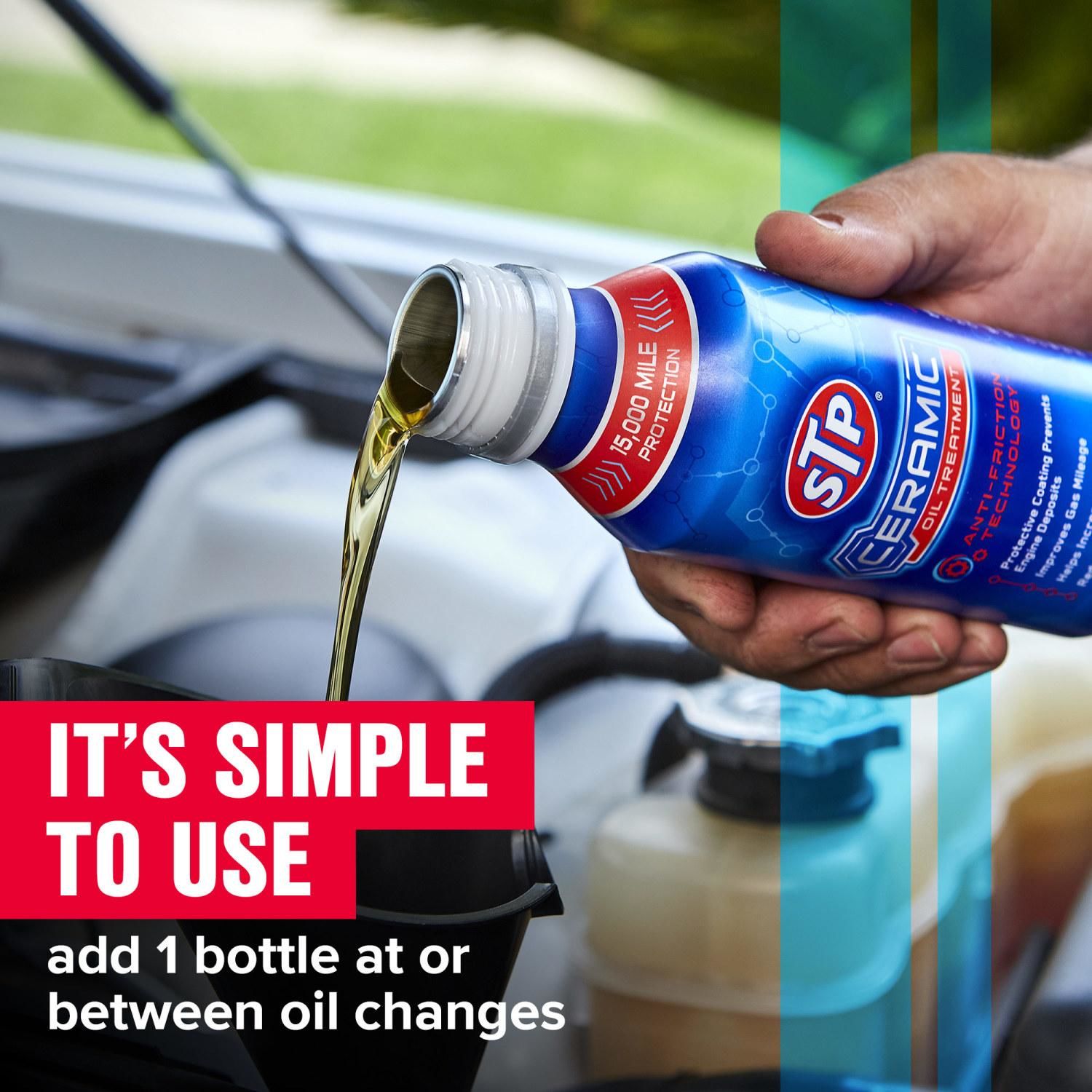 STP Ceramic Oil Treatment 15oz