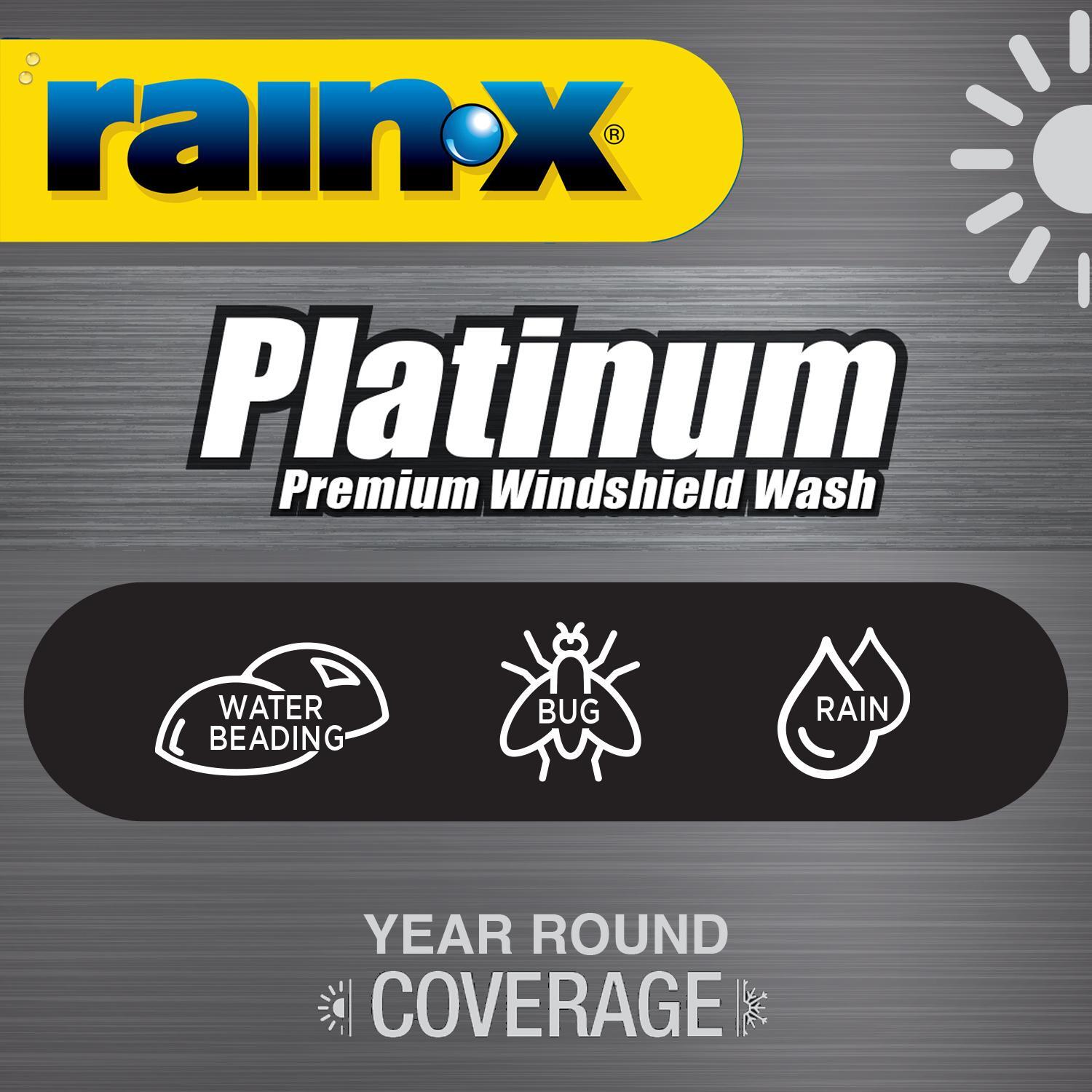 Rain-X Platinum Windshield Wash 1 Gallon