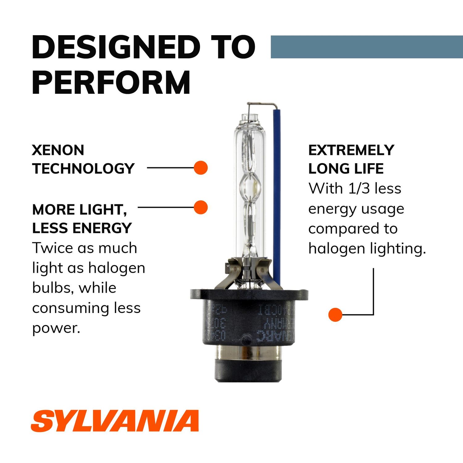 SilverStar Ultra Headlight and Fog Light Bulb D2SSZ