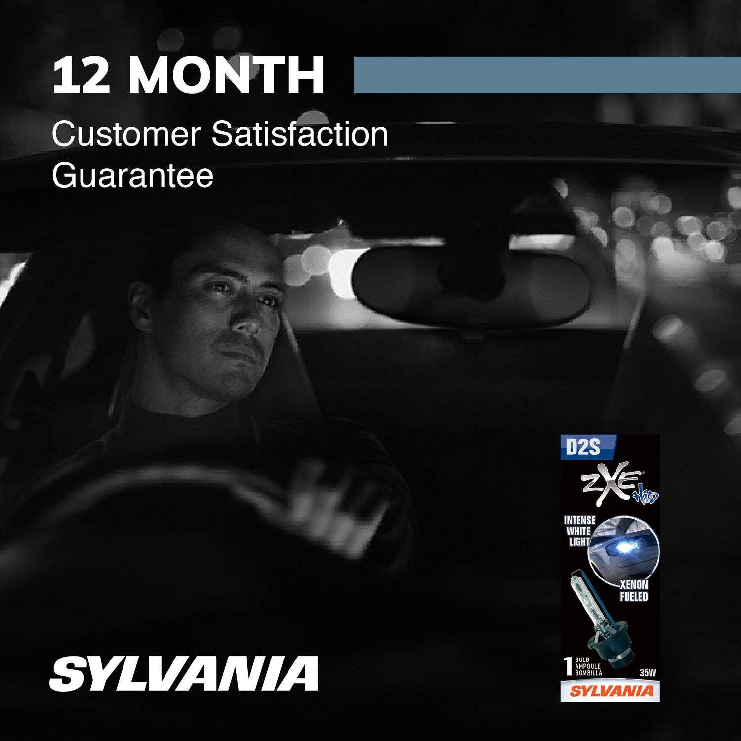 SilverStar Ultra Headlight and Fog Light Bulb D2SSZ