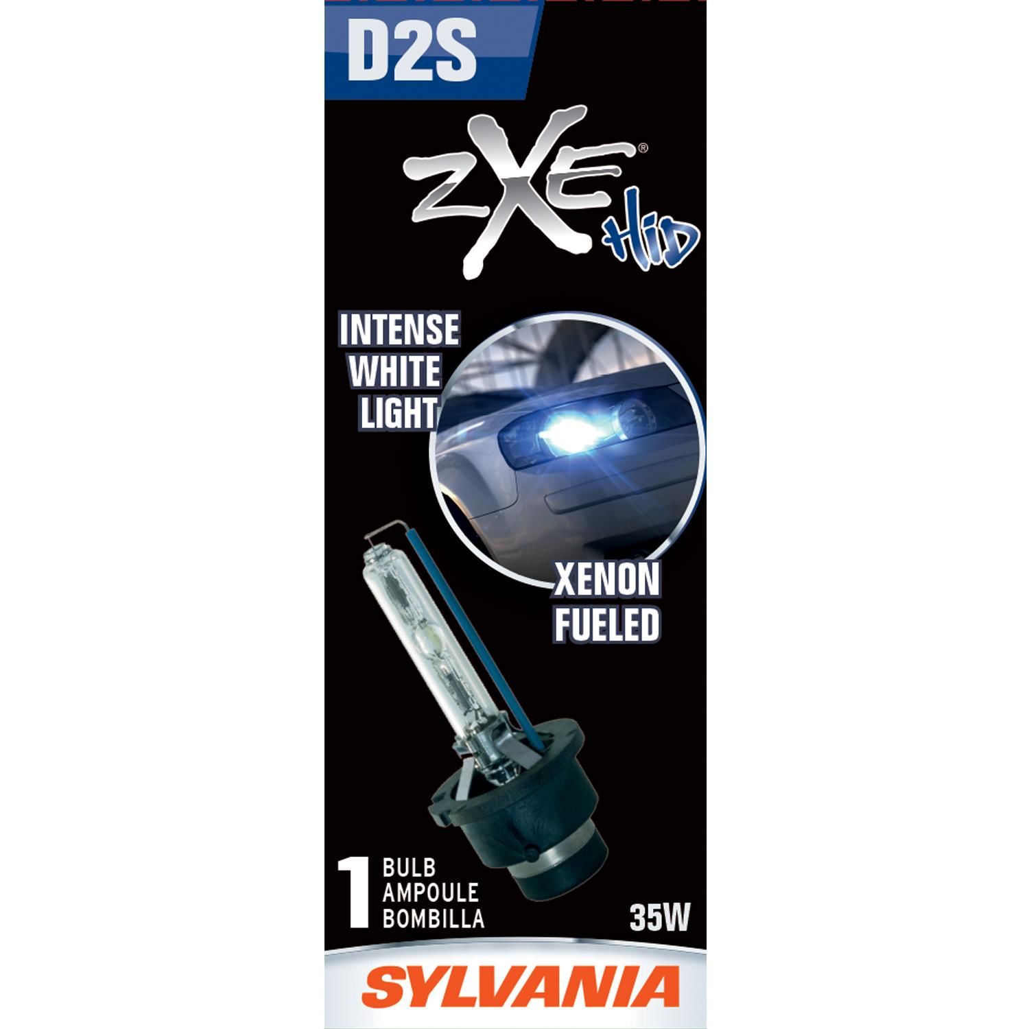 SYLVANIA D2S Basic HID Headlight Bulb, 1 Pack