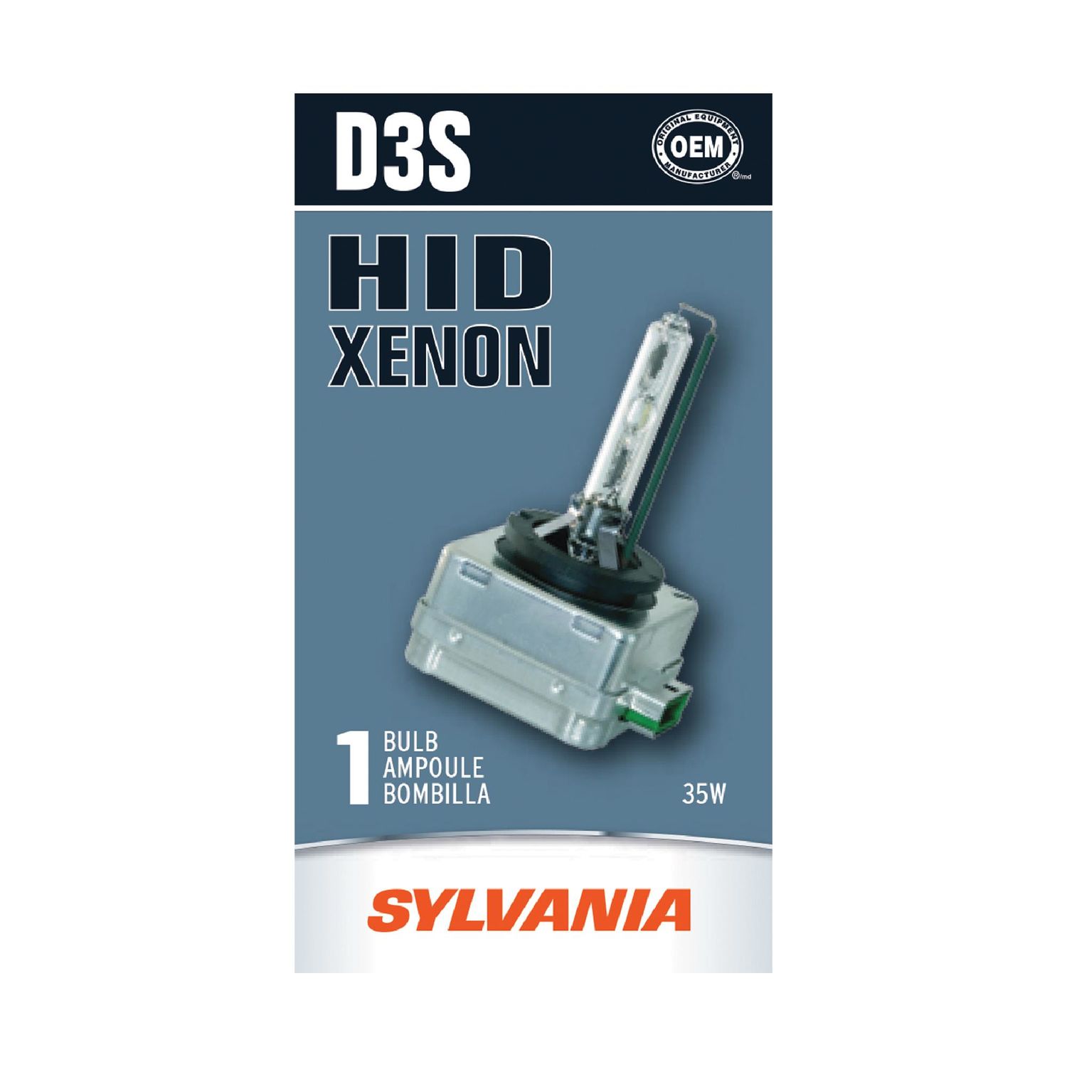 Sylvania Basic Headlight and Fog Light Bulb D3S