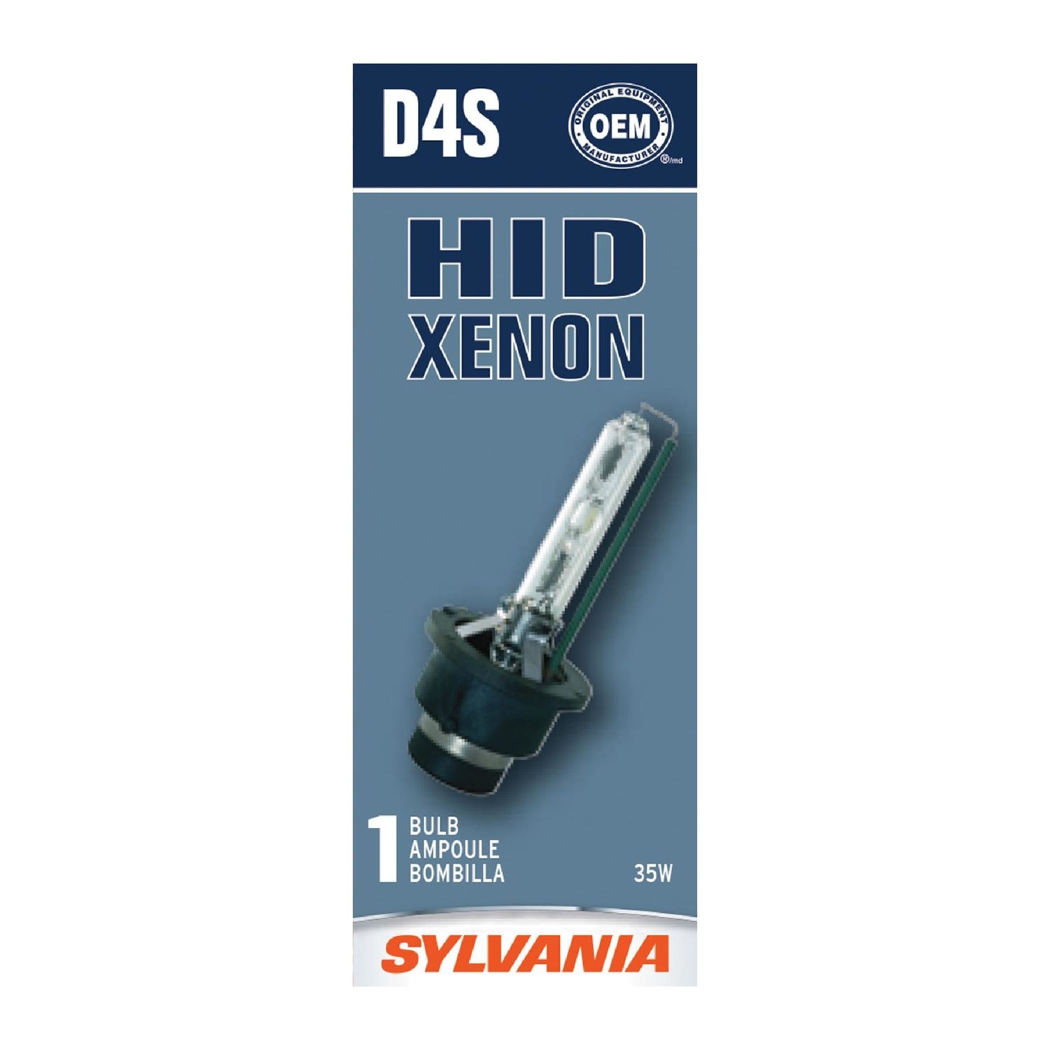 Philips Auto Lighting D4SC1 Philips Standard Xenon HID Headlight Bulbs