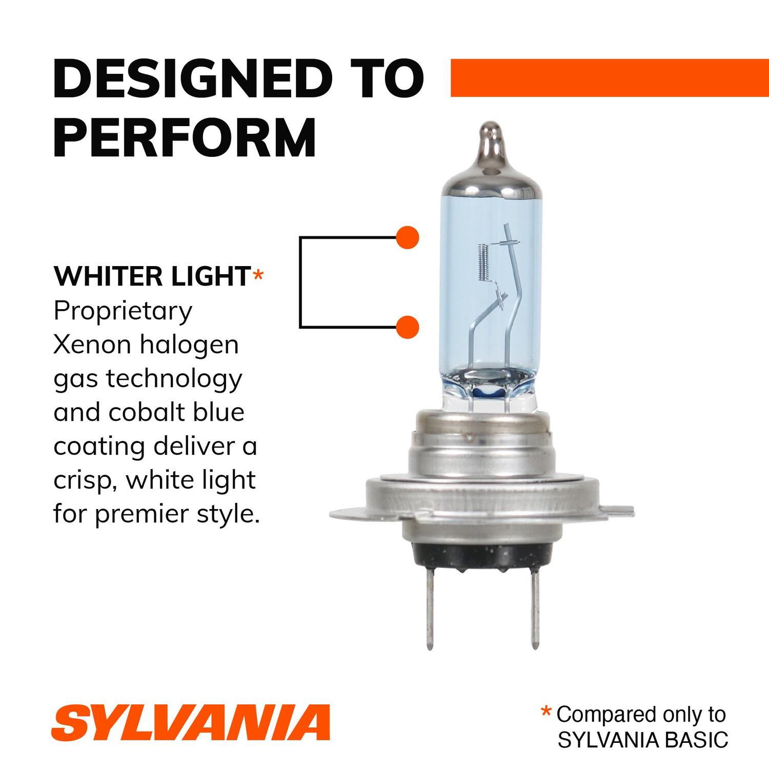 SilverStar zXe Headlight and Fog Light Bulb H7SZGOLD-2