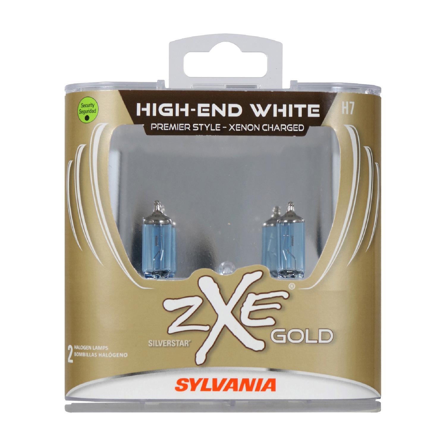 SilverStar zXe Headlight and Fog Light Bulb H7SZGOLD-2