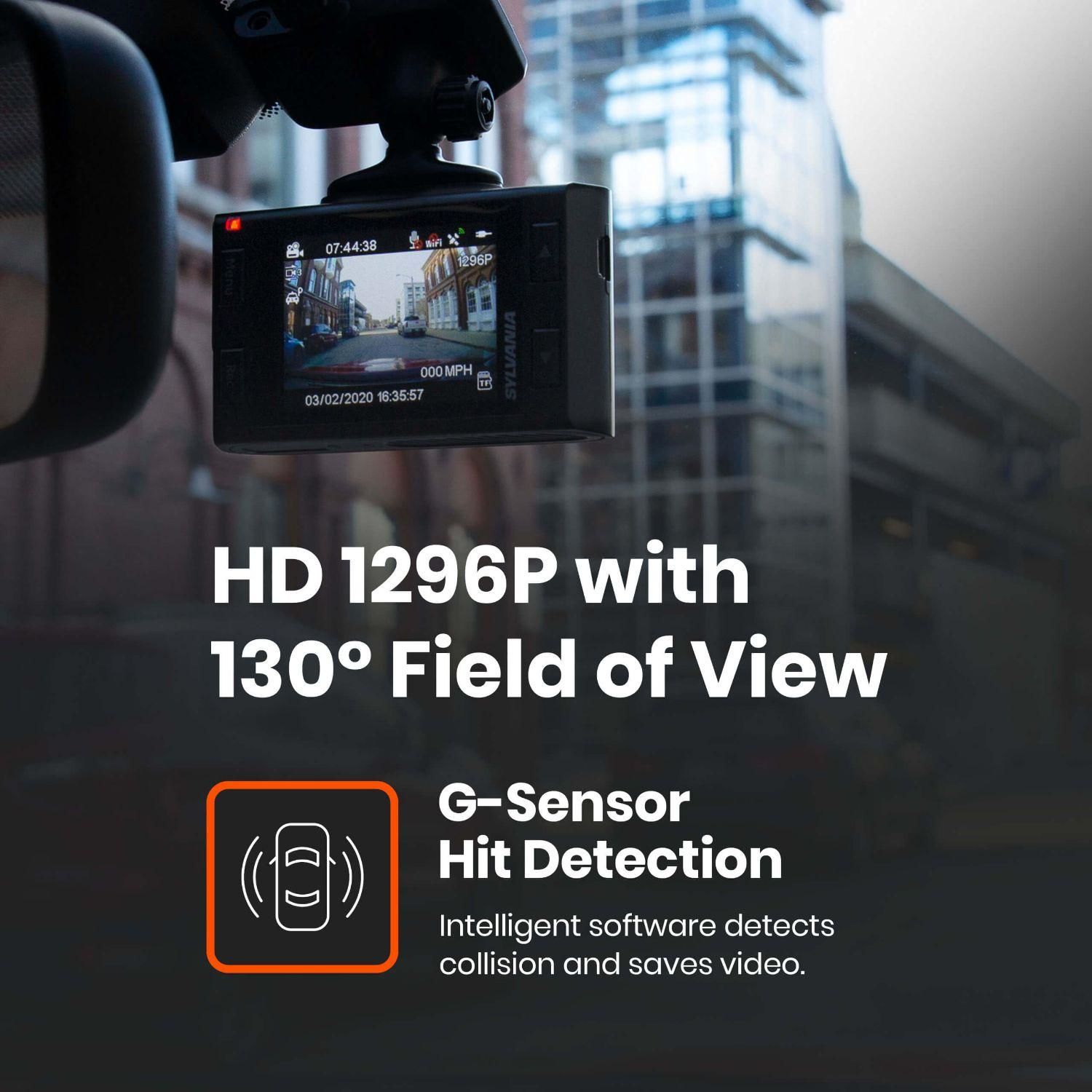 Sylvania Sylvania 130 Degree View Hd 1296P Roadsight Pro Dash Camera