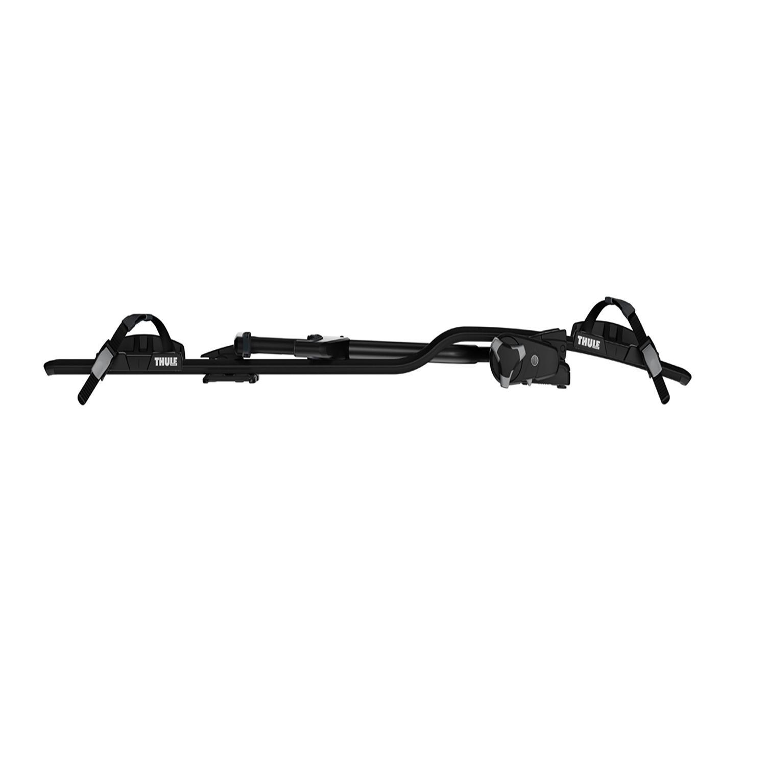 THULE 58in L x 13.5in W x 4in H, 44lbs Capacity Holds 1 Bike Roof Rack ...