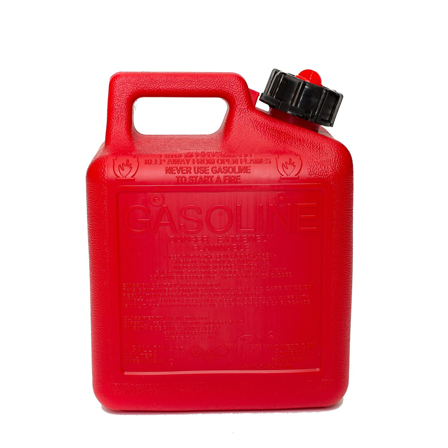 Midwest Can Gasoline Can 1 Gallon