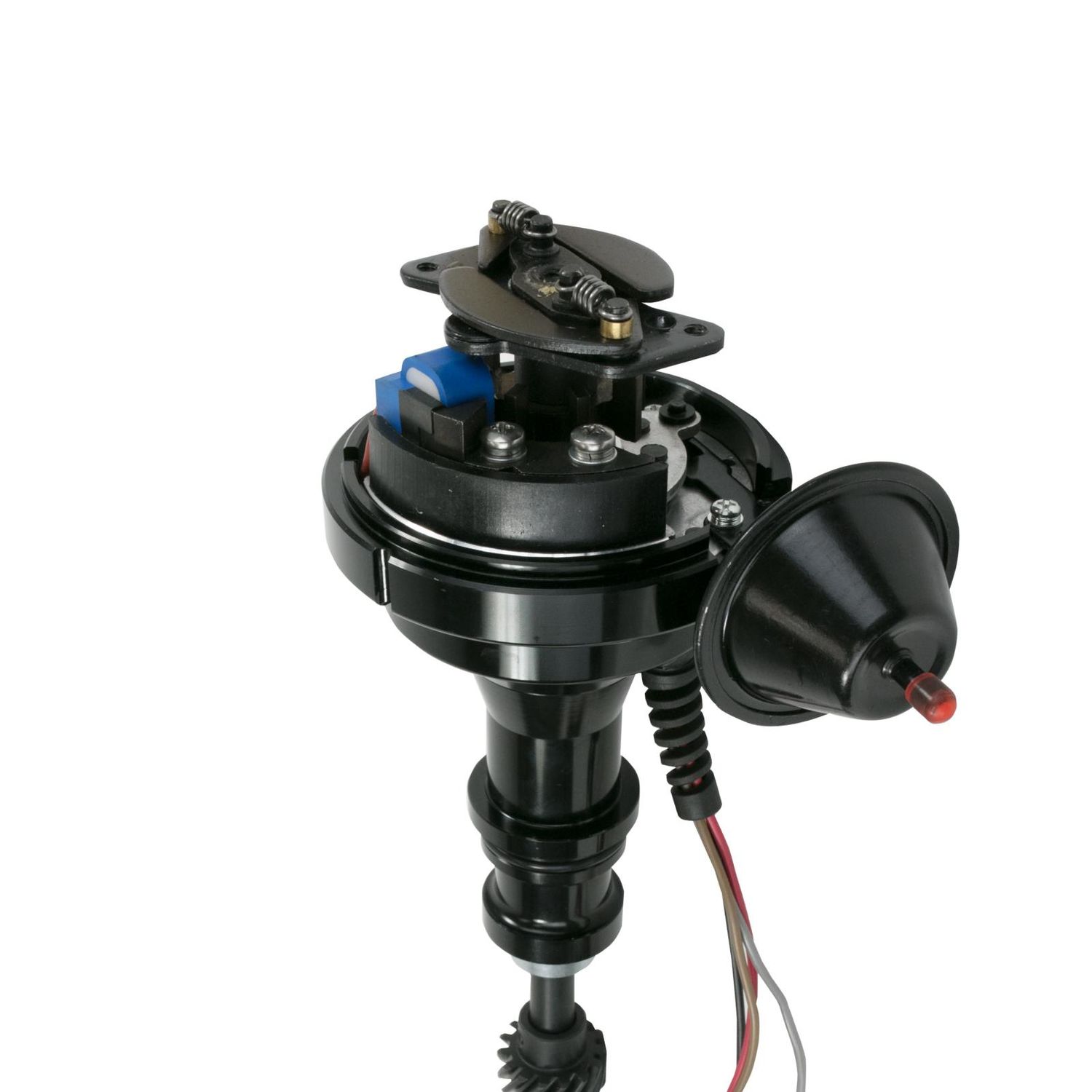 Top Street Performance Ford Small Block V8 221-302 All-Black Pro Series Ready to Run Distributor