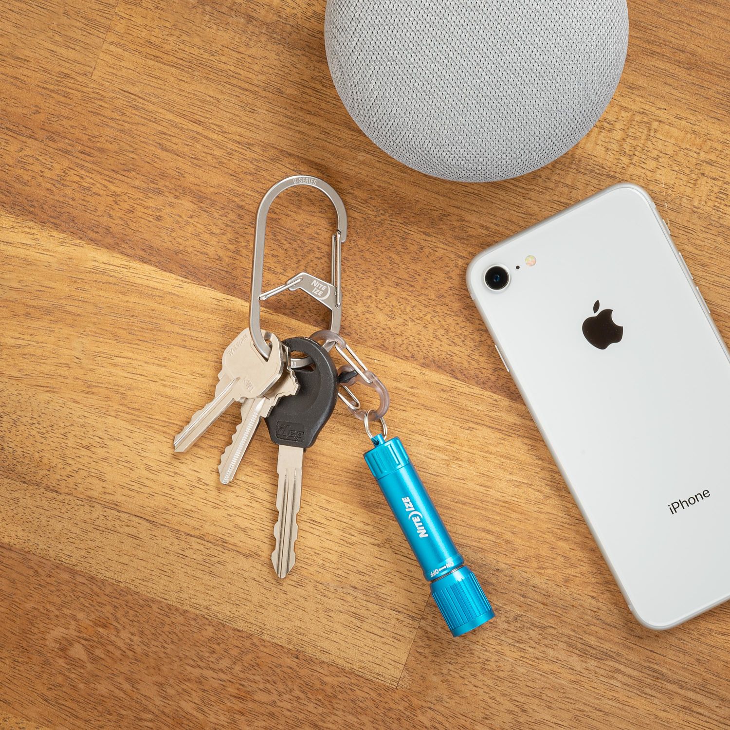 DualPass™ Dual Chamber Key Ring