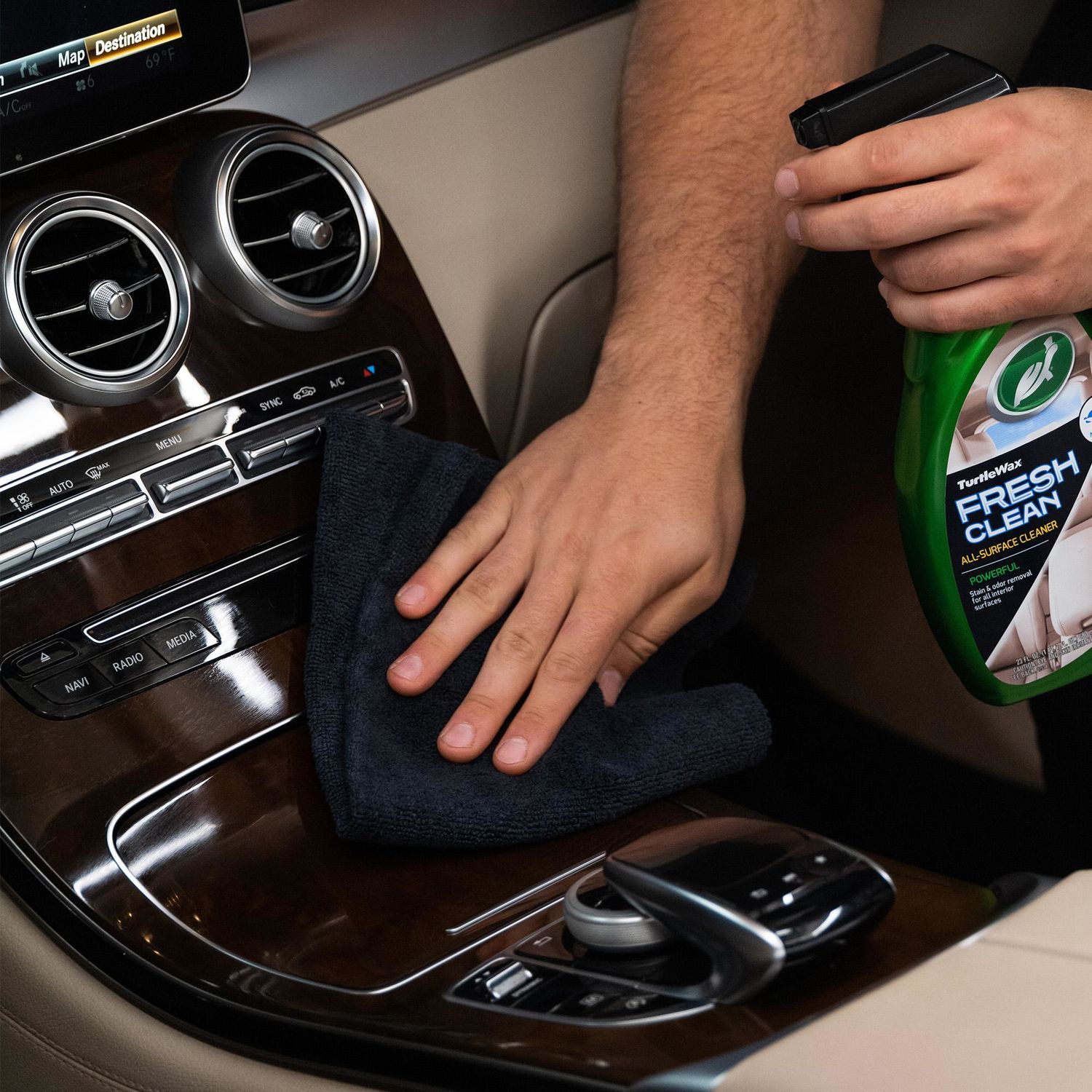 Turtle Wax Power Out! Fresh Clean AllSurface Spray Cleaner 23oz